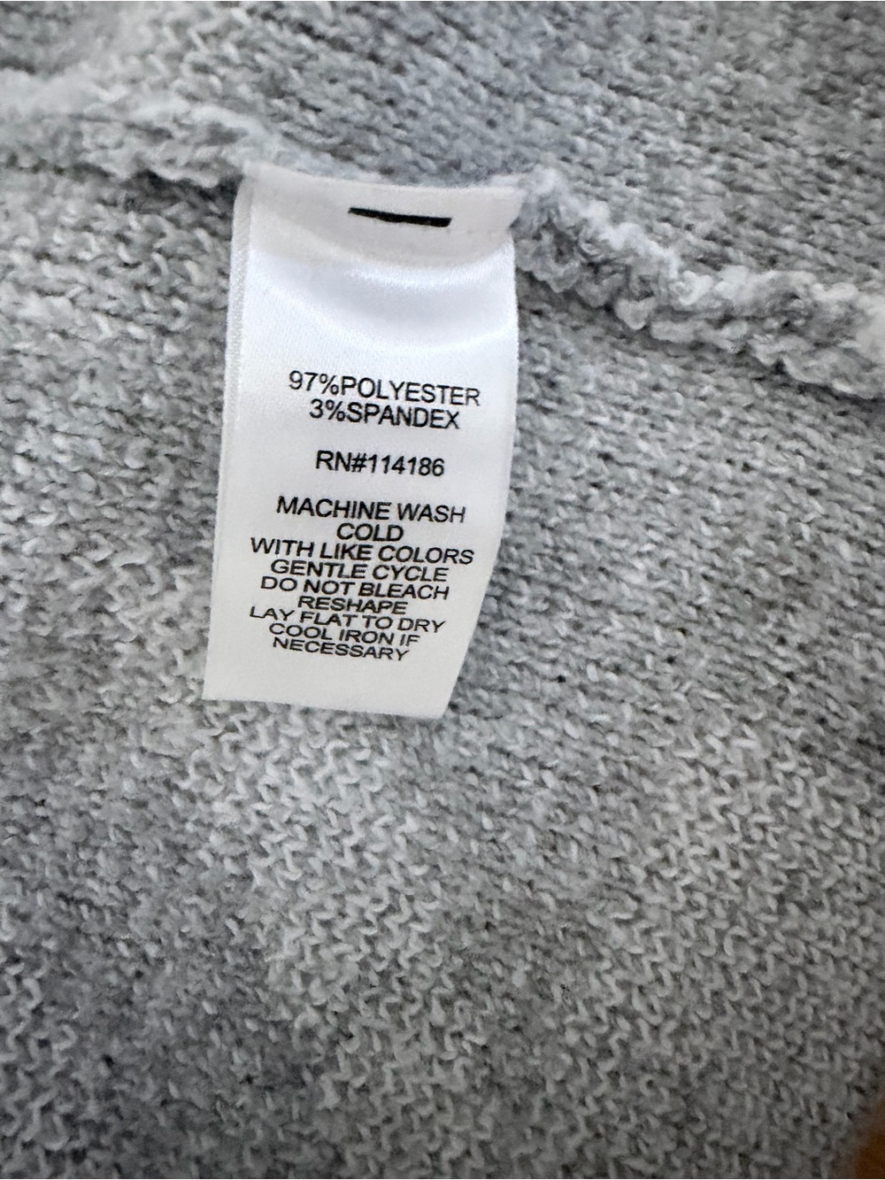 Gray & White Houndstooth Open‑Front Cardigan – 89th & Madison - Picture 4 of 4